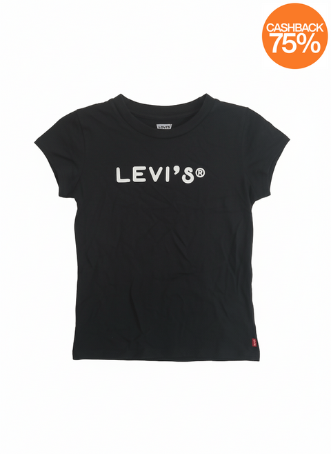 Levis Girl's Black T-Shirt |Levis In Lebanon