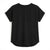 Buffalo David Bitton Women's Black Woven Short Sleeve Blouse