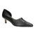 Bella Vita Women's Black Quilla Kitten Heels