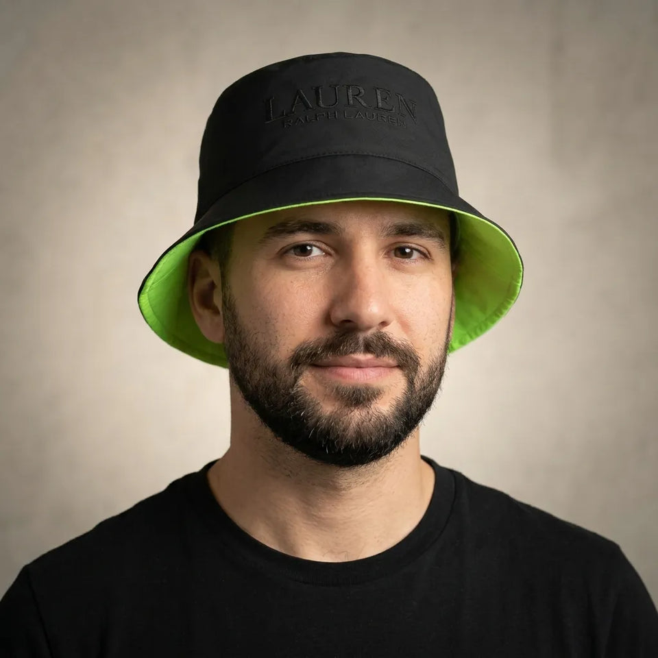 Lauren Ralph Lauren Men's Black Knit Hat
