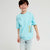 Sinsay Boy's Light Blue Side Pocket Printed T-Shirt