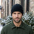 Pajar Men's Black Denman Ribbed-Knit Cuffed Beanie