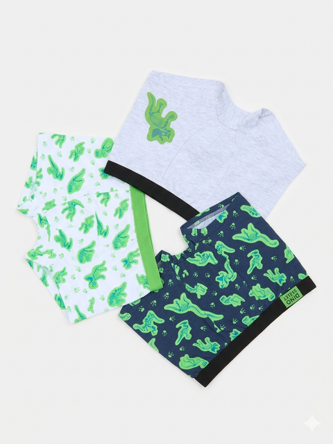 Sinsay Baby Boys’ 3-Pack Dino Skeleton Boxer Shorts | Sinsay in Lebanon