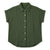 Jessica Simpson Women's Dark Green Short Sleeve Gauze Shirt