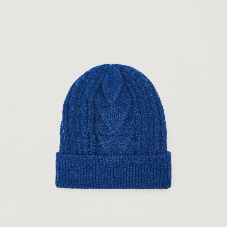 Sinsay Boy's Royal Blue Rib Knit Beanie Hat