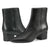 Marc Fisher Women's Black Gismo Block Heel Dress Booties