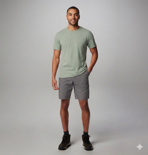 Columbia Men's Grey Casual Outdoor Shorts | Columbia in Lebanon