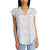 Jachs Girlfriend New York Women's Blue & White Floral Button Front Shirt