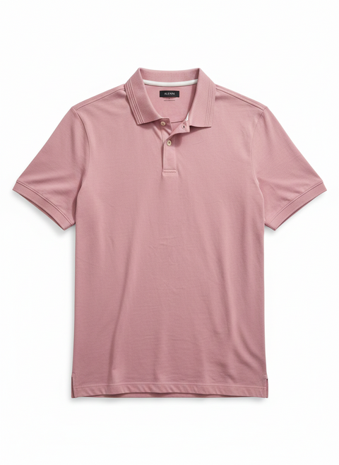 Alfani Men's Rose Pink Mercerized Polo | Alfani in Lebanon