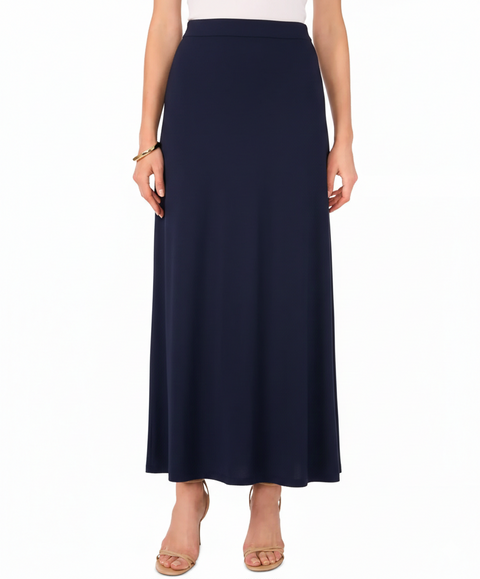Vince Camuto Women's Navy Pull-On Maxi Skirt|Vince Camuto In Lebanon