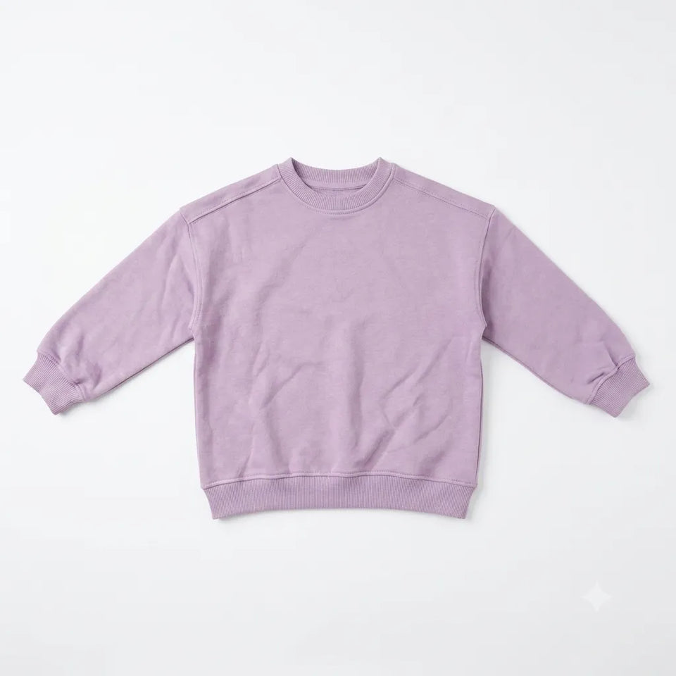 Zara Baby Girl's Purple PlainSweatshirt | Zara in Lebanon