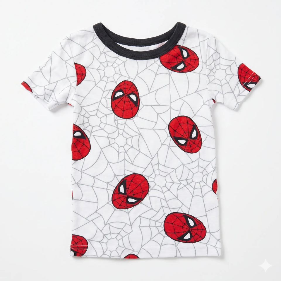 Marvel Boy's White Spiderman Graphic Printed T-Shirt | Marvel in Lebanon