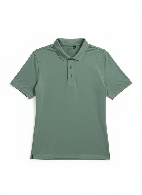 Reebok Men's Sage Green Performance Polo Shirt | Reebok in Lebanon