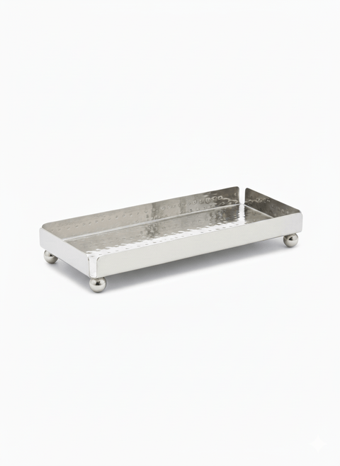 Lucky Tiger Stainless Steel Tray  (1616)
