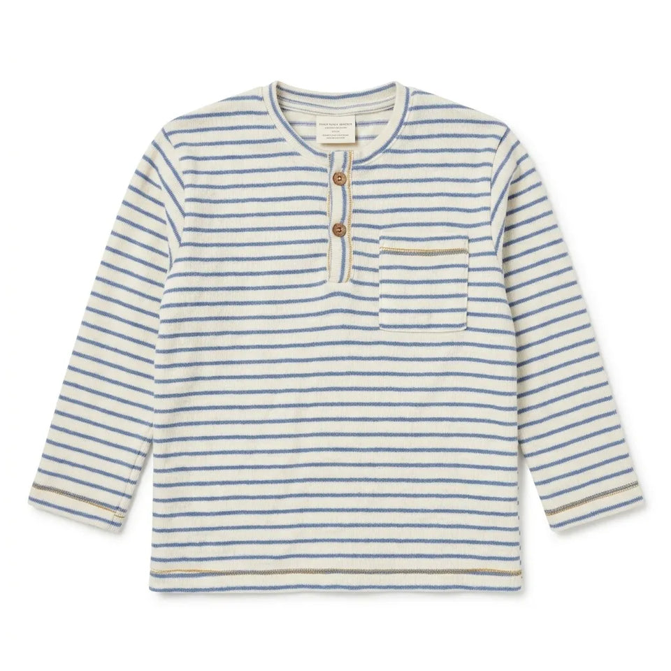 Zara Boy's Cream /Blue StripedLong SleeveBlouse | Zara in Lebanon