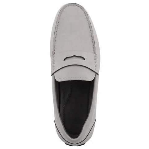 Alfani Men's Grey Suede Penny Loafers | Alfani in Lebanon