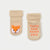 Sinsay Unisex Baby Beige Fox Face Design Socks