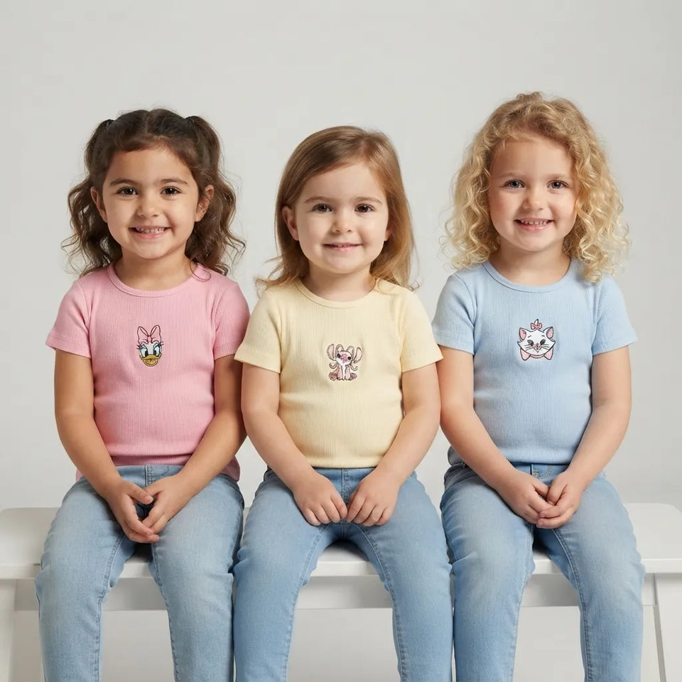 Sinsay Girl's Multicolored 3-Pack Bodysuits