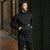 Sinsay Men's Black Kangaroo Pocket Hoodie