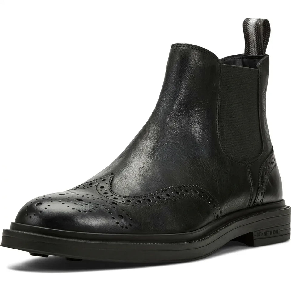 Kenneth Cole Men's Black Frank Chelsea Boots
