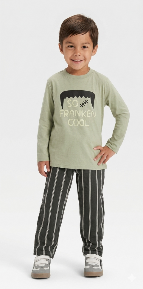 Cat & Jack Boys "So Franken Cool" Halloween Graphic 2-Piece Pajama Set | Cat & Jack in Lebanon