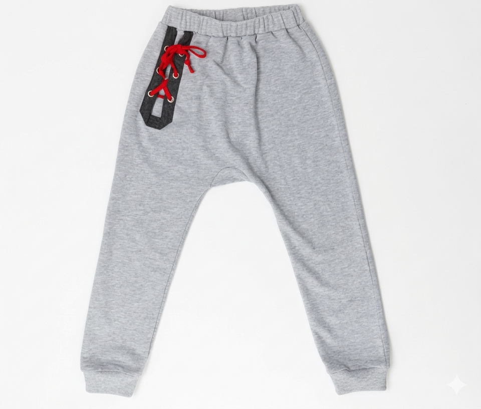 MushiBoy's Light Grey Pajama Bottom | Mushiin Lebanon