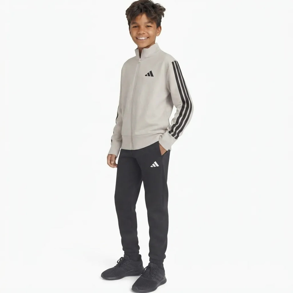 Adidas Boy's Beige Youth Tricot Jacket