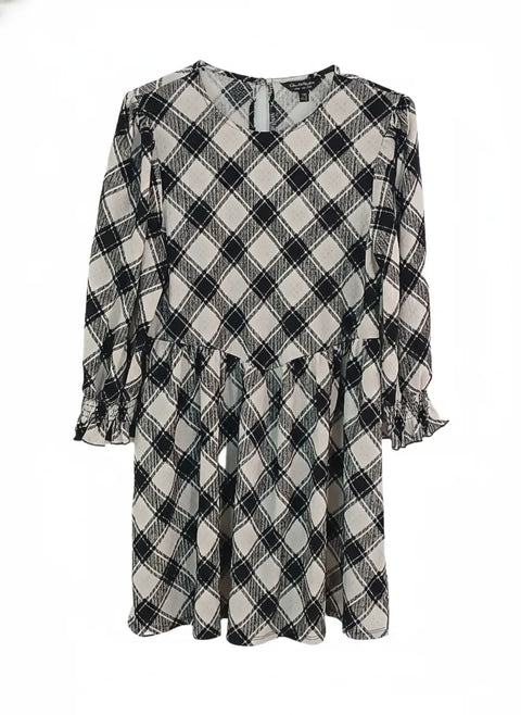 Miss Selfridge Women's Black & White Dress 101222162  AMF1625 s