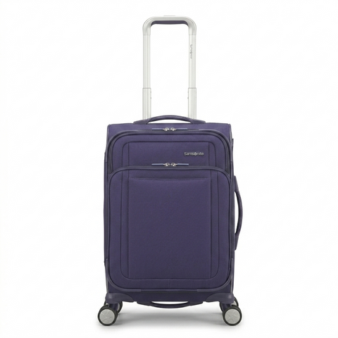 Samsonite Navy Softshell Spinner Suitcase with Telescopic Handle | Samsonite in Lebanon