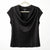 DKNY Women's Black Sleeveless Blouse