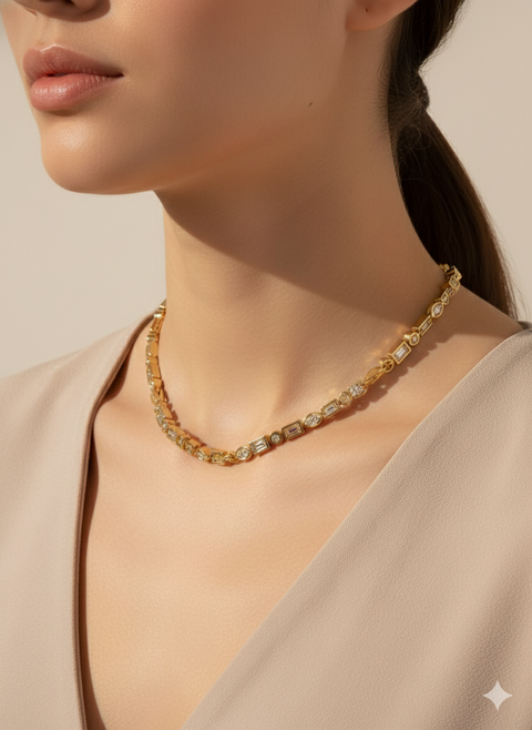 Baublebar Women's Gold-Tone Joyce Necklace |Baublebar In Lebanon