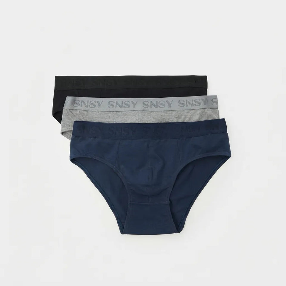 Sinsay Men's Multicolor 3-Pack Briefs