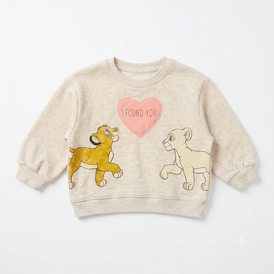 Zara Girl's Beige "Super Great Artist " Printed Sweatshirts| Zara in Lebanon