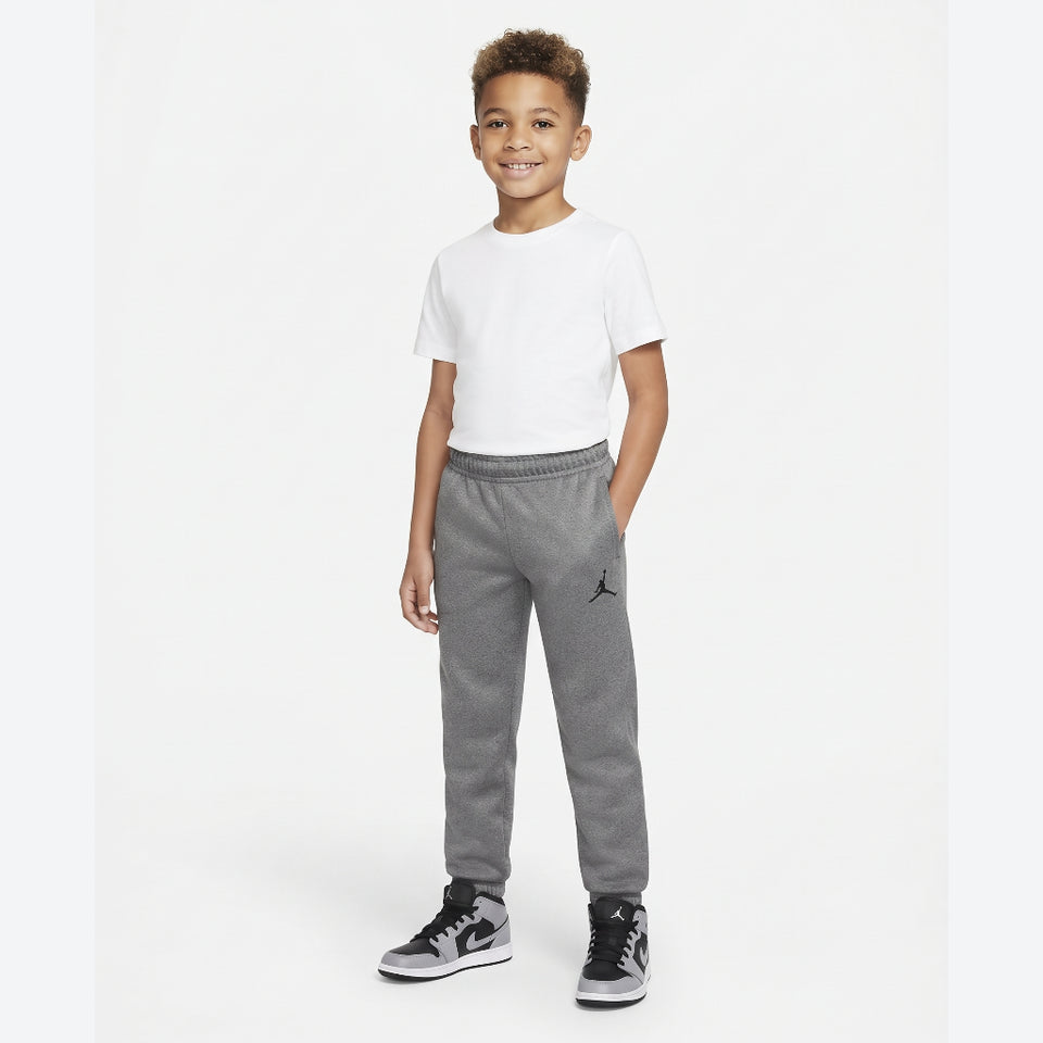 Jordan Boy's Grey Therma Fit Fleece Sweatpants