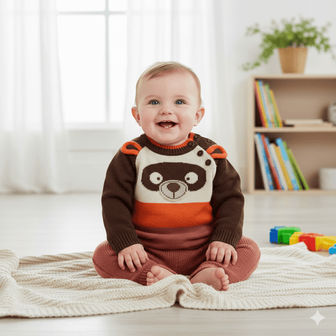 Boboli Baby Boy's Multicolor Long-Sleeve Sweatshirt | Boboli in Lebanon