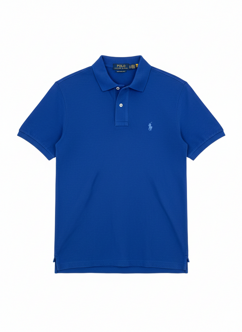 Polo Ralph Lauren Men's Royal Blue Custom Slim Fit Polo Shirt | Polo Ralph Lauren in Lebanon