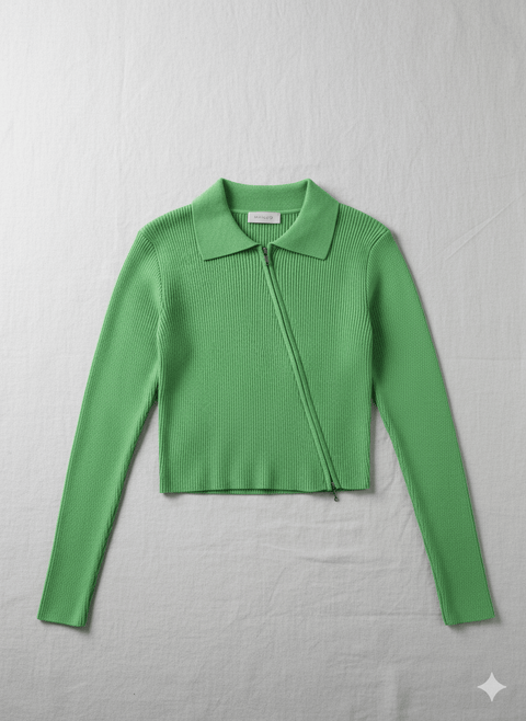 LeGer Women's Green Long-Sleeve Blouse | LeGer in Lebanon