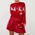 Sinsay Women's Red Reindeer Graphics Sweater