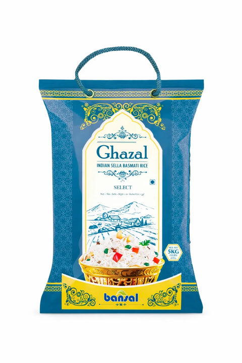 Ghazal Indian Sella Basmati Rice 5kg |Ghazal In Lebanon