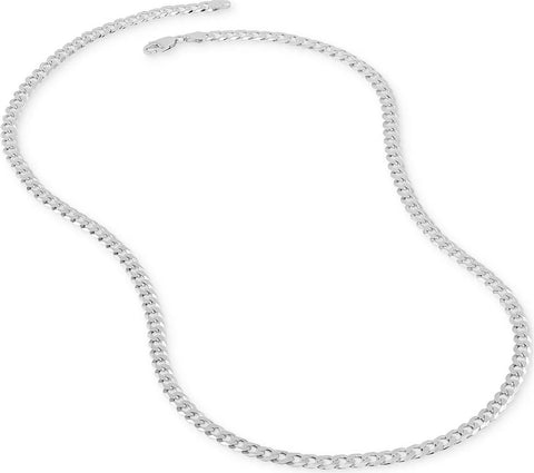 Giani Bernini Women's Silver Flat Curb Link Chain Necklace| Giana Bernini In Lebanon