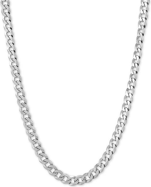 Giani Bernini Women's Silver Flat Curb Link Chain Necklace| Giana Bernini In Lebanon