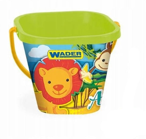 Wader Multicolor Square Bucket 2L | Wader In Lebanon