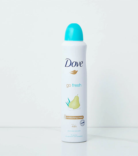 Dove For Women Antiperspirant Pear & Aloe Vera Scent Deodorant Spray 250ml