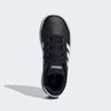 Adidas Men's Black & White Grand Court Lace-Up Sneakers