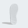 White Adidas sneaker sole on a light gray background