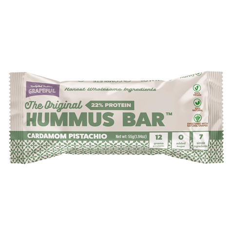 Grapeful The Original Hummus Bar Cardamom Pistachio Flavor 55g | Grapeful In Lebanon