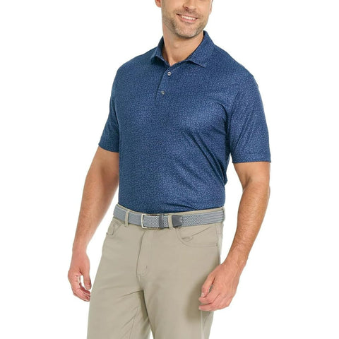 Greg Norman Men's Navy ML75 Short Sleeve 3 Buttons T-Shirt | Greg Norman In Lebanon