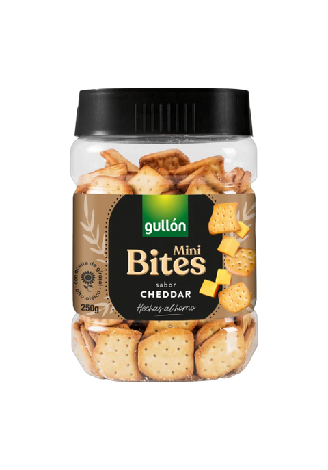 Gullon Mini Bites Cheddar 250g | Gullon In Lebanon