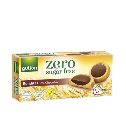 Gullon Sugar Free Ronditas 32% Chocolate 186g | Gullon In Lebanon