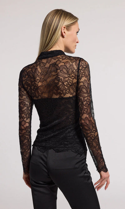 Generation love Women's Black  Marielle Lace Top  | Generation love  In Lebanon